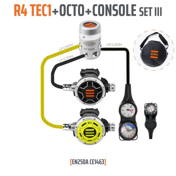 Regulator R4 TEC1 set III with octo and 3 elements console - EN250A