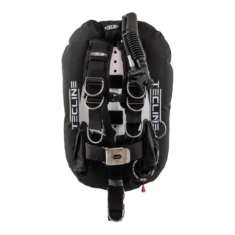 Light Travel Set: Donut Comfort harness, alu  BP, trim & weight pockets, tank belts