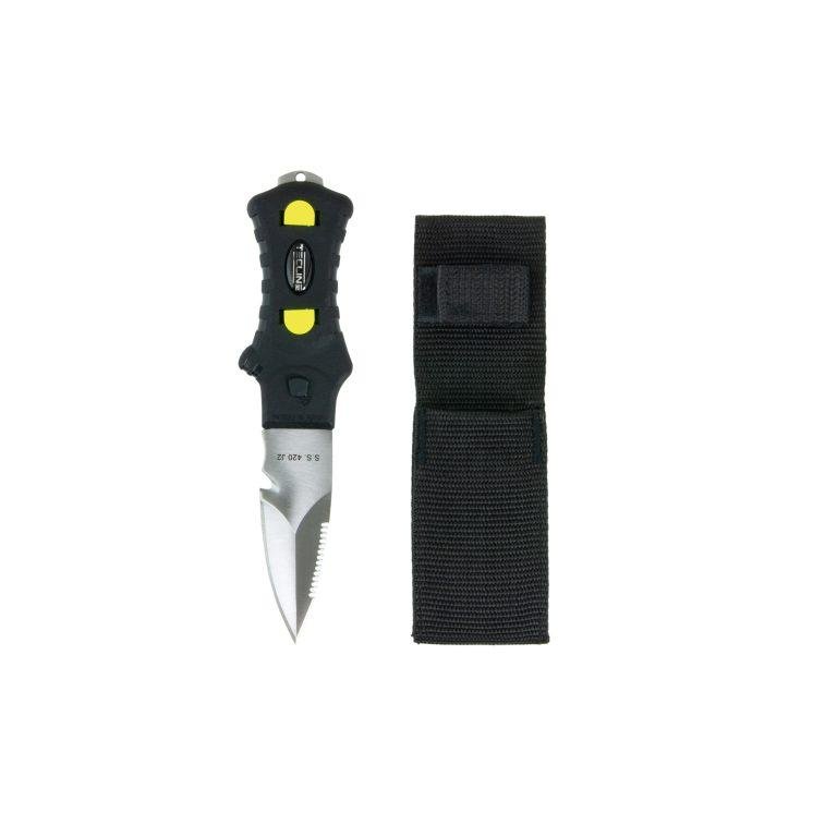 Knife Minirazor Alfa black, nylon pouch