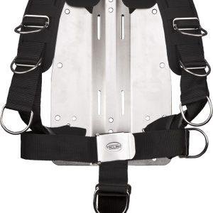 Harness TecLine Comfort (adjustable) standard webbing - incl. 3 mm SS backplate