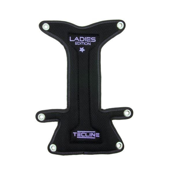 Backplate soft pad "H" with buoy pocket LADY - without bolts and nuts