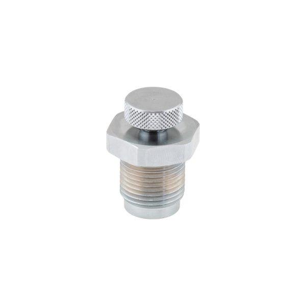 DIN valve blind plug G5/8 with pressure release - bronze