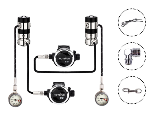 ST2 STS Sidemount – Kit Ligero de Configuración Lateral